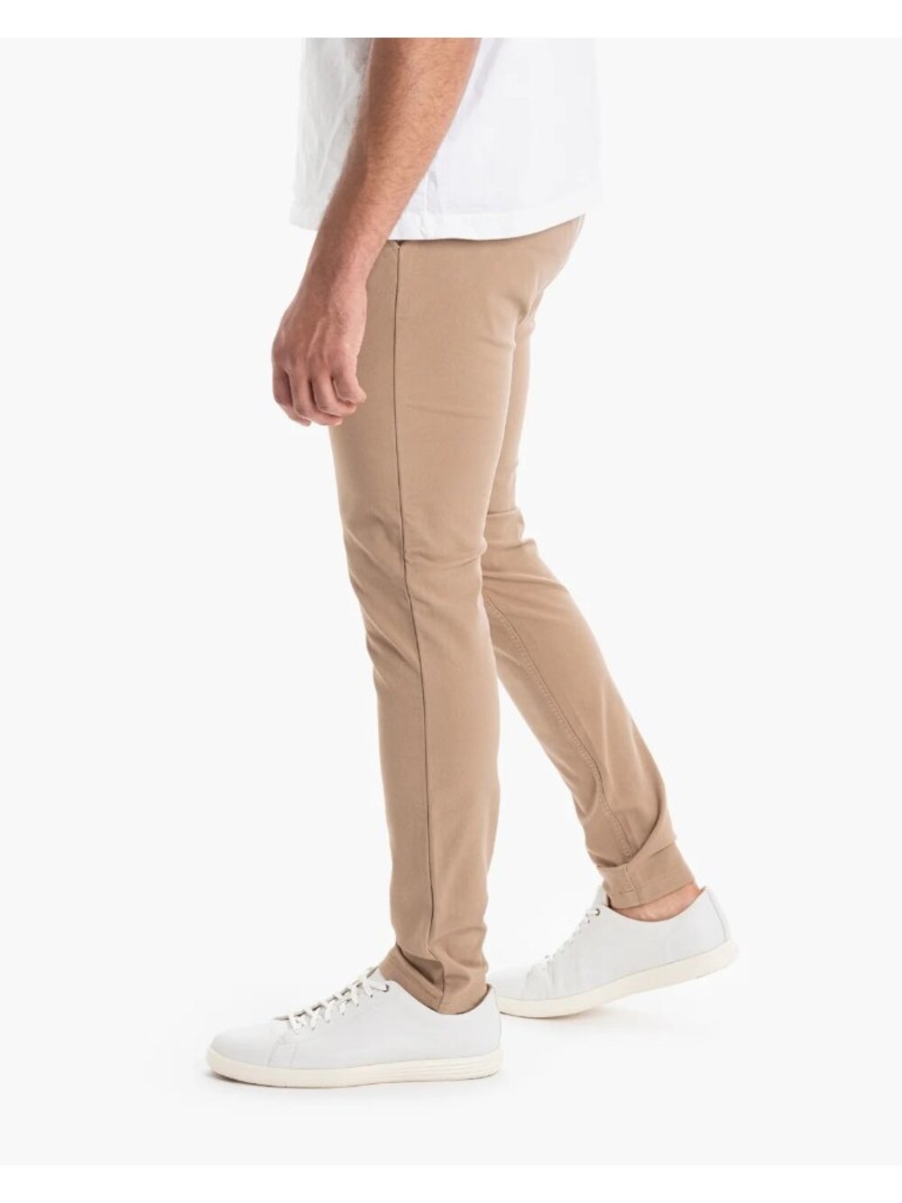 Mugsy Belmonts mens tan pants 31x30 light stretch ($118)